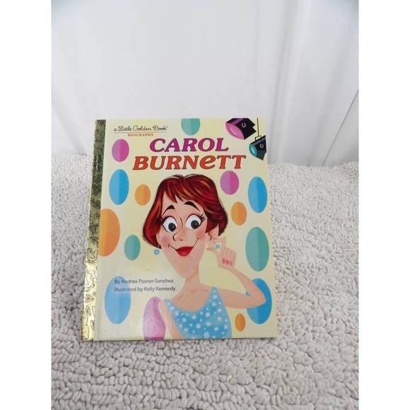 Carol Burnett Biography from Little Golden Book - Picture 1 of 2